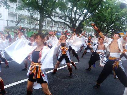 よさこい祭りチーム２