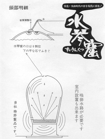 「森陶器」の水琴窟